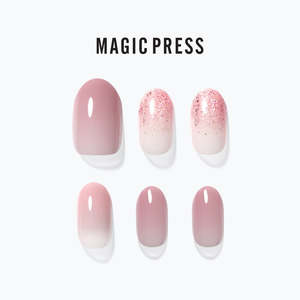 Long Oval: [PURE HEART] MAGIC PRESS NAIL - LOVELY MUSE