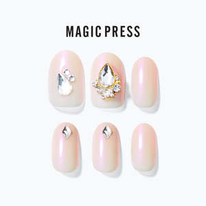 Long Oval: [PURE HEART] MAGIC PRESS NAIL - QUEENDOM