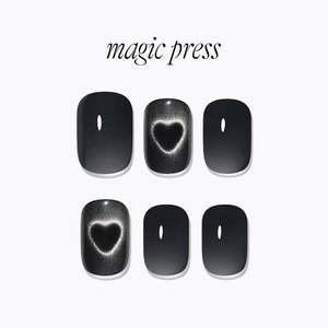 Regular: [CANDLELIGHT] MAGIC PRESS NAIL - HEART WAVE