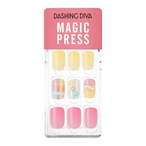 Pastel Paradise: [PASTEL PARADISE] MAGIC PRESS NAIL - SOFT CANDY