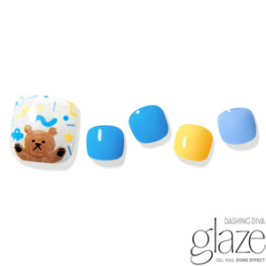 Cafu: [CAFU EDITION] GLAZE GEL PEDI – SWIMMING CAFU