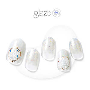 Jenny Nail: [RAINBOW DROPS] GLAZE GEL NAIL – SNOW GLASS