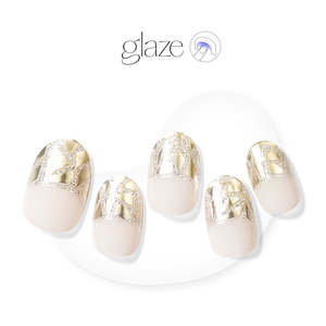 Jenny Nail: [RAINBOW DROPS] GLAZE GEL NAIL – TWINKLE FRENCH
