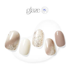 Jenny Nail: [RAINBOW DROPS] GLAZE GEL NAIL – FOG BEIGE