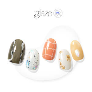 Jenny Nail: [RAINBOW DROPS] GLAZE GEL NAIL – VINTAGE OBJET