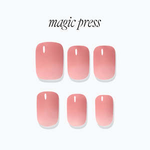 New Arrival: [AIRY] MAGIC PRESS NAIL - ROSY (REGULAR ROUND)