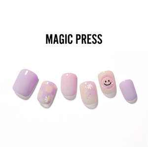 [FLOWER GARDEN] MAGIC PRESS NAIL - SHY SMILE