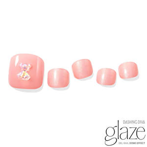 Monotone: [CANDY BEAR] GLAZE GEL PEDI – BLUSHING BEAR