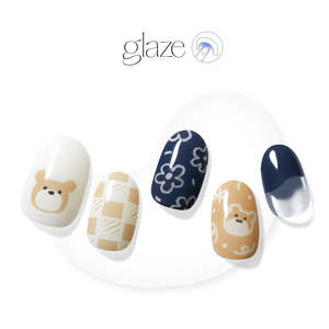 Candy Bear: [CANDY BEAR] GLAZE GEL NAIL – CHECKER BEAR