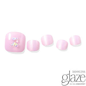 [CANDY BEAR] GLAZE GEL PEDI – LILAC BEAR