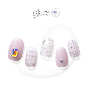 [ONE FINE DAY] GLAZE GEL NAIL – LAVENDER TWEED