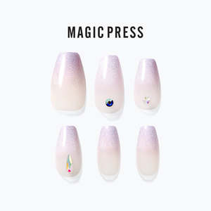 [CHIC COFFIN] MAGIC PRESS NAIL - SPARKLING LILAC