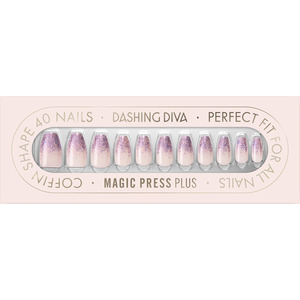 Magic Press Plus: [COFFIN PLUS] MAGIC PRESS PLUS NAIL - VIOLET BOMB