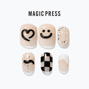 Love Diary: [LOVE DIARY] MAGIC PRESS NAIL - SMILE HEART