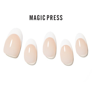 Brick Rose: [BRICK ROSE] MAGIC PRESS NAIL - CLEAR FRENCH