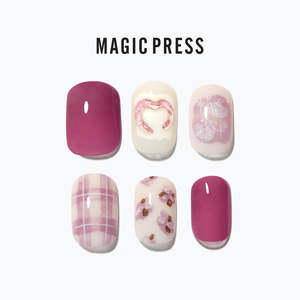 [ROMANTIC ACOUSTIC] MAGIC PRESS NAIL - VINTAGE COTTON
