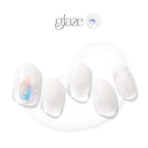 Christmas 10 Glaze: [FROZEN WINTER] GLAZE GEL NAIL – SNOW BLOSSOM