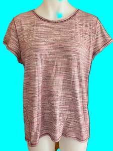 Lululemon Pink Tee - Size: S/M