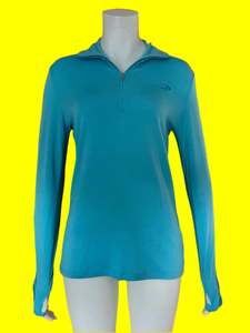 Products: Icebreaker Two Toned Blue Top With Zip - Size: L