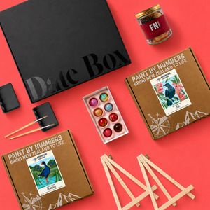 Ready To Go Gifts: Paint & Sip - Pukeko/Tūī