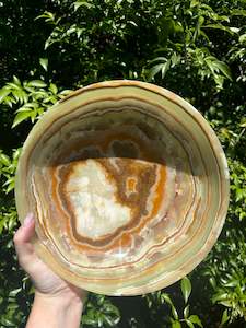 Bowls: Banded Calcite Bowl XLarge