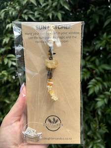 Citrine & Tigers Eye | Moon Sun Catcher
