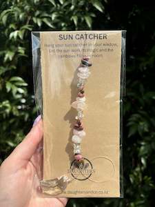 New Arrivals: Rhodonite, Clear Quartz & Rose Quartz | Moon Sun Catcher