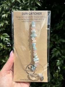 New Arrivals: Aquamarine & Rose Quartz | Moon Sun Catcher