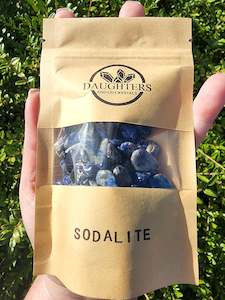 Chip Bags: Sodalite Crystal Chip 100 gms Bag