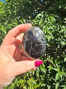 Eggs: Black Marble Egg