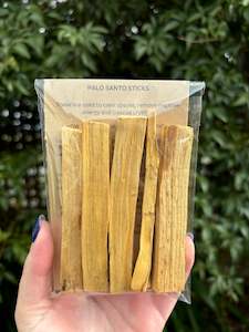 Incense Sage Other: Organic Palo Santo Sticks x5