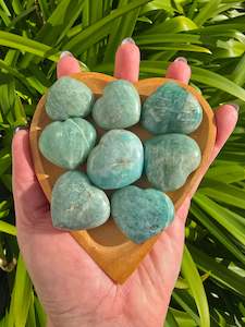 Amazonite Heart Small