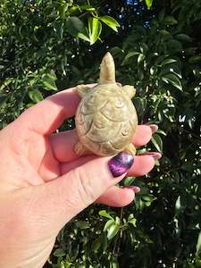Carved Shapes Animals: Turtle Soapstone A