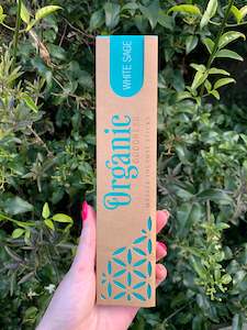 Organic Songs Of India: White Sage Organic Incense Sticks