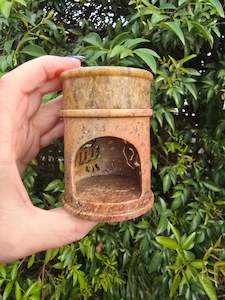 Soapstone Carved Oil Burner E