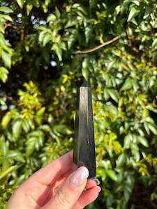 Points Towers: Silver Sheen Obsidian Point D