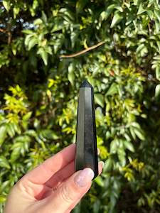 Silver Sheen Obsidian Point C