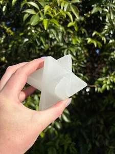 Selenite Large Merkaba