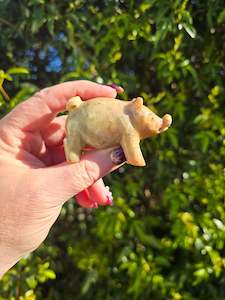 Pig Medium Soapstone D