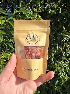 Chip Bags: Carnelian Crystal Chip 100 gms bag