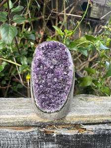 Dark Amethyst Flat Base B 2 kgs