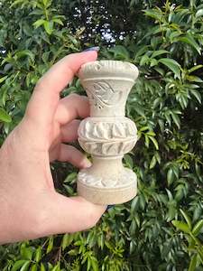 Homewares: Soapstone Carved Vase C