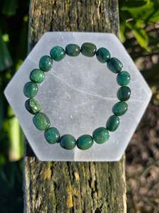 Bead Bracelets: Fuchsite | Nugget Bead Bracelet