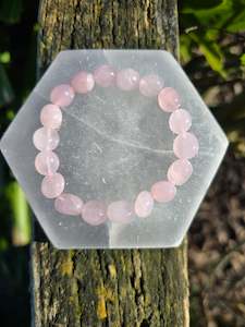 Rose Quartz | Nugget Bead Bracelet