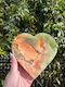 Banded Calcite Heart Dish | Large B