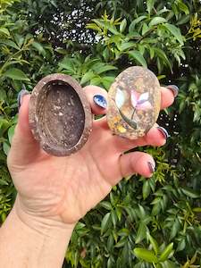 Soapstone Trinket Box Small A