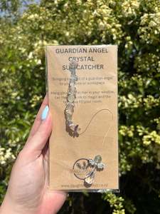 Rainbow Fluorite | Guardian Angel Sun Catcher