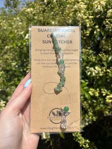 Green Aventurine | Guardian Angel Sun Catcher
