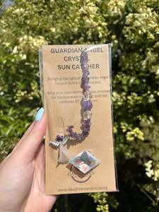 Amethyst | Guardian Angel Diamond Sun Catcher