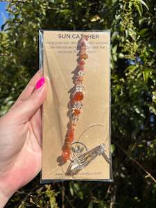 Points Spheres: Carnelian | Point Sun Catcher